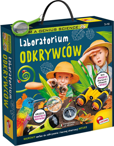 Сет игри Lisciani Им а џениус Explorers Laboratory, едукативен, над 7 години