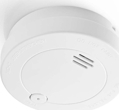 Detektor tymi Vorel 81784, alarm 85dB, EN14604, i bardhë