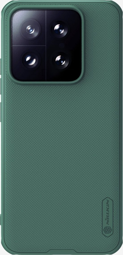 Маса за телефон Nillkin Super Frosted Shield Pro за Xiaomi 14T, TPU PC, темно зелена