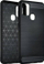 Kapak telefoni Beline Reinforced Carbon për Oppo A15 A15s, gomë e fortë, i zi