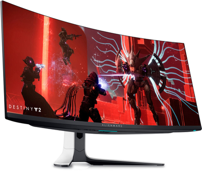 Гејминг монитор Dell Alienware AW3423DW, 34\", WQHD, QD OLED, црн