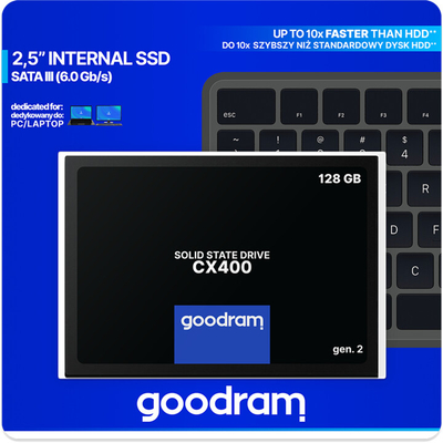 Disk GOODRAM CX400 Gen.2, 2.5 ", 128GB