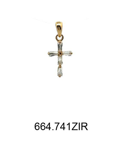 Pendant për varëse Brilio 14/664.741ZIR, i artë