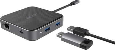USB Hub Acer 7 me 1, 8K Multi Display, i zi