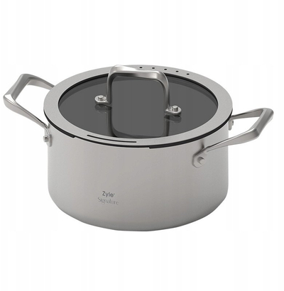Tenxhere Zyle Signature ZY1630CS, çelik inox, 4.3L, argjendtë