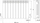 Radiator alumini Wulkan 500 Italy Diamond, 10 elemente, 1700W, i bardhë