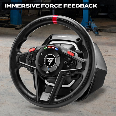 Set timon dhe pedale Thrustmaster T128, (PC, PS4, PS5)