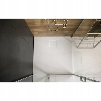 Panel anësor dushi Cersanit Moduo S162-008, 90x195 cm, xham transparent