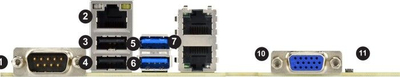 Pllakë amë serveri Supermicro MBD X11SPM F, LGA 3647, Intel C621, jeshile
