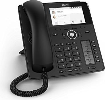 Telefon IP Snom D785, ekran me ngjyra, Bluetooth, i zi