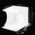 Tendë fotografike Puluz PU5032G, 30x30x30 cm, me drita LED, e bardhë