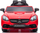 Makina elektrike për kalamajt Lean Toys Mercedes SLC 300, me 2 motorë, me pult për prindërit, e kuqe