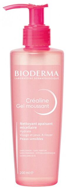 Xhel pastrues për lëkurë të ndjeshme Bioderma Créaline