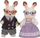 Set lodrash Sylvanian Families Chocolate Rabbit Grandparents, 2 figura, për fëmijë 3+