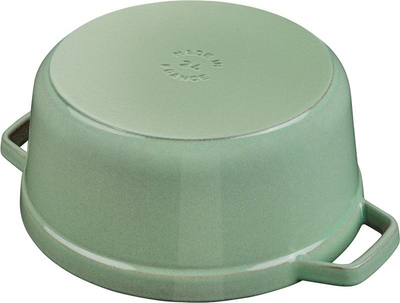 Tenxhere gize Staub La Cocotte, 5.25L, smalt, jeshile Sage