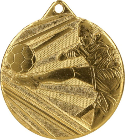 Medalje Tryumf 50mm Football ME001 / G, e artë