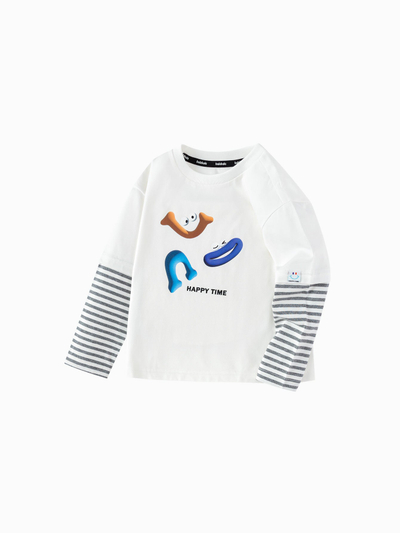 Bluza Happy Time Stripe Sleeves