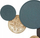 Dekor muri Atmosphera Wall Decoration Metal Decor Stylish, metal, ari e zezë