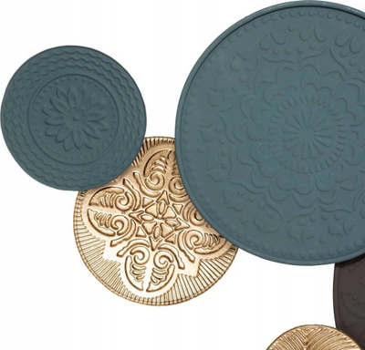 Dekor muri Atmosphera Wall Decoration Metal Decor Stylish, metal, ari e zezë