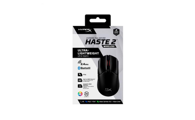Mouse gaming HyperX Pulsefire Haste 2, me fije, sensor 26K DPI, i zi
