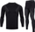 Set mbathje termike Alpinus Active Base Layer GT43257, për burra, për sport edhe për jashtë, i zi me gri