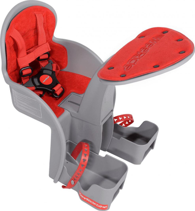 WeeRide Safe Front Child Bike Seat, Red