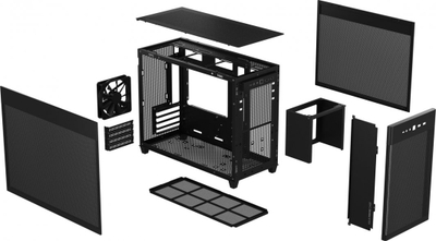 Kasë Asus Prime AP201, Mini Tower