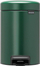 Kosh plehrash me pedale Brabantia New Icon XS, çelik inox, 3L, jeshil
