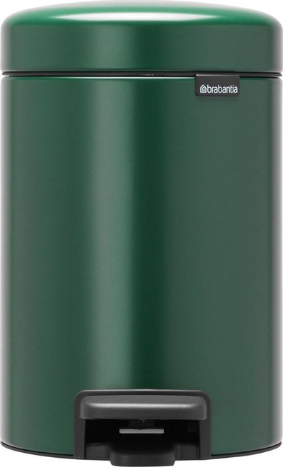 Kosh plehrash me pedale Brabantia New Icon XS, çelik inox, 3L, jeshil