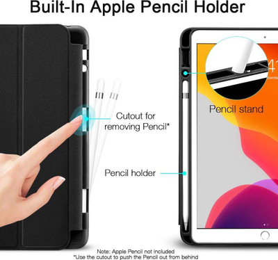Këllëf mbrojtës ESR për iPad 10.2 (2019), i zi