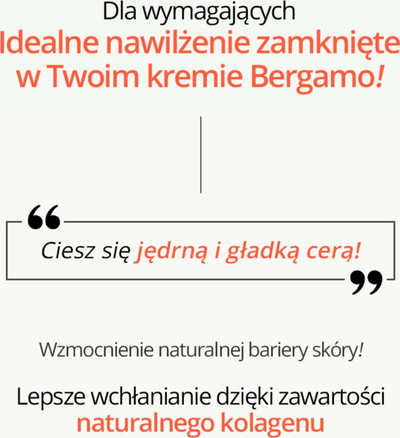 Krem fytyre Bergamo Collagen Essential Intensive Cream, me kolagjen, 50g