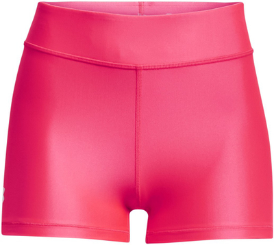 Pantallona të shkurtra sportive Under Armour HeatGear Armour Shorty Women, kompresion, antierë, rozë
