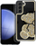 Kuti telefoni Samsung S23 Teddy Bear, PU TPU, gold