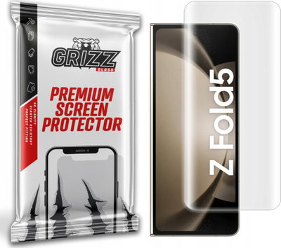 Folie mbrojtëse GrizzGlass Hydrogel Film për Samsung Galaxy Z Fold 5, shumë e kthjellët, që nuk gërvishtet kollaj
