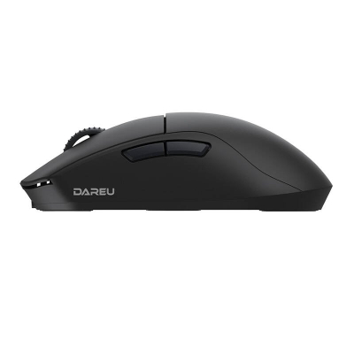 Maus wireless Dareu A950 Pro Tri Mode, 2.4G Bluetooth USB, për lojëra, i zi