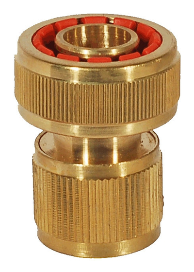 Брз куплетор за црево EPM E-200-0103, 3/4\", STOP функција, бронза