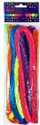 Shkopinj kreativë chenille, 50 cm, set me 8 copë, shumëngjyrësh