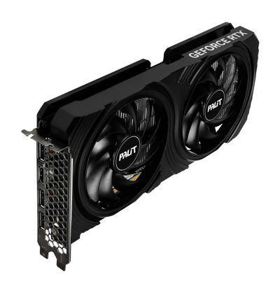 Kartë grafike Palit GeForce RTX 4060 Infinity 2, 8GB GDDR6, PCI Express, e zezë