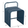 Stol alumini INTREPID HM6326.08, 40x38x55 cm, blu