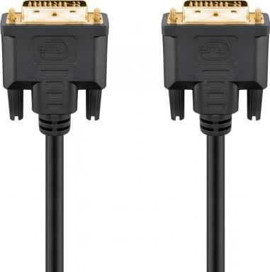 Kabllo DVI Goobay 69208, Dual Link, 10 m, e zezë