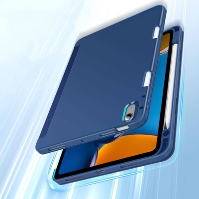 Këllëf tablet ESR Rebound Pencil për iPad Air 10.9", me mbajtëse Apple Pencil, blu