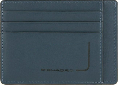 Mbajtëse kartash Piquadro lëkurë me RFID për burra