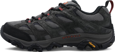 Këpucë malore Merrell Moab 3, burra, Vibram, gri e errët