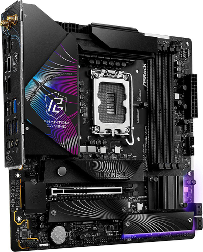 Pllakë amë ASRock Phantom Gaming Z890M Riptide WiFi, Intel Z890, DDR5, Micro ATX