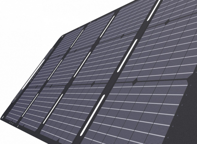 Panel diellor Segway SP100 për Cube, palosës, me rendiment të lartë, ngjyrë e zezë