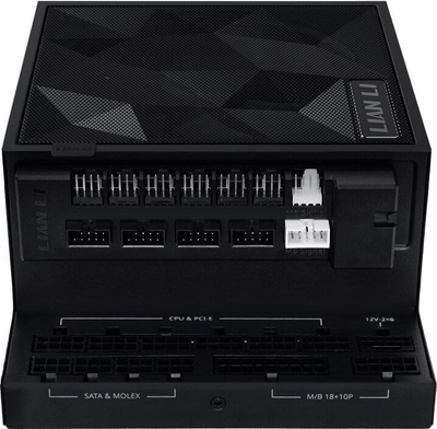 Напојување Lian Li EDGE GOLD 1200, 1200W, 80 PLUS Gold, ATX 3.1, црно