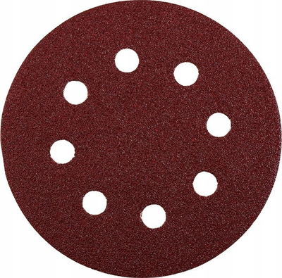 Disk gërryes Einhell kwb, 125mm, granullim 40, set 5 copë