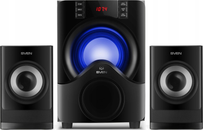 Sistem zëri 2.1 Sven MS-312, 40W RMS, Bluetooth, i zi