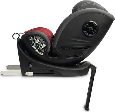Sedilje auto FORTIS i-Size, 40-150 cm, ISOFIX, burgundy