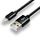 Kabllo USB EverActive CBB-1IB, USB A në Lightning, 1 m, e zezë